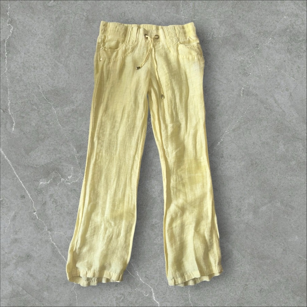 bebe Yellow Men's Pants